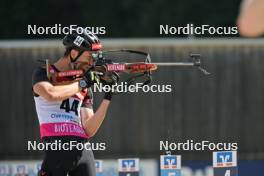 09.09.2023, Ruhpolding, Germany (GER): Johannes Donhauser (GER) - German Championships biathlon, sprint men, Ruhpolding (GER). www.nordicfocus.com. © Reichert/NordicFocus. Every downloaded picture is fee-liable.