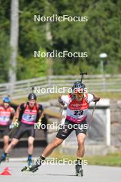 09.09.2023, Ruhpolding, Germany (GER): Philipp Horn (GER) - German Championships biathlon, sprint men, Ruhpolding (GER). www.nordicfocus.com. © Reichert/NordicFocus. Every downloaded picture is fee-liable.