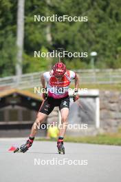 09.09.2023, Ruhpolding, Germany (GER): Benedikt Doll (GER) - German Championships biathlon, sprint men, Ruhpolding (GER). www.nordicfocus.com. © Reichert/NordicFocus. Every downloaded picture is fee-liable.