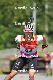 09.09.2023, Ruhpolding, Germany (GER): David Zobel (GER) - German Championships biathlon, sprint men, Ruhpolding (GER). www.nordicfocus.com. © Reichert/NordicFocus. Every downloaded picture is fee-liable.