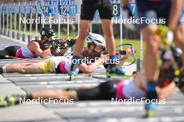 09.09.2023, Ruhpolding, Germany (GER): Joscha Burkhalter (SUI) - German Championships biathlon, sprint men, Ruhpolding (GER). www.nordicfocus.com. © Reichert/NordicFocus. Every downloaded picture is fee-liable.