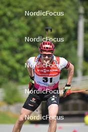 09.09.2023, Ruhpolding, Germany (GER): Benedikt Doll (GER) - German Championships biathlon, sprint men, Ruhpolding (GER). www.nordicfocus.com. © Reichert/NordicFocus. Every downloaded picture is fee-liable.