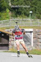 09.09.2023, Ruhpolding, Germany (GER): Johannes Wallner (GER) - German Championships biathlon, sprint men, Ruhpolding (GER). www.nordicfocus.com. © Reichert/NordicFocus. Every downloaded picture is fee-liable.