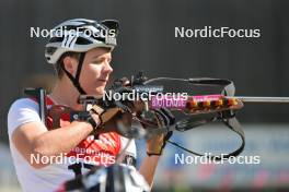 09.09.2023, Ruhpolding, Germany (GER): Justus Strelow (GER) - German Championships biathlon, sprint men, Ruhpolding (GER). www.nordicfocus.com. © Reichert/NordicFocus. Every downloaded picture is fee-liable.