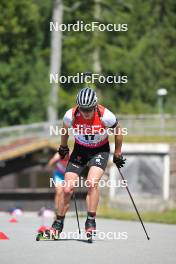 09.09.2023, Ruhpolding, Germany (GER): Justus Strelow (GER) - German Championships biathlon, sprint men, Ruhpolding (GER). www.nordicfocus.com. © Reichert/NordicFocus. Every downloaded picture is fee-liable.