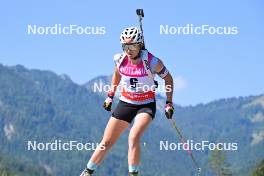 09.09.2023, Ruhpolding, Germany (GER): Juliane Fruehwirt (GER) - German Championships biathlon, sprint women, Ruhpolding (GER). www.nordicfocus.com. © Reichert/NordicFocus. Every downloaded picture is fee-liable.