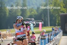 09.09.2023, Ruhpolding, Germany (GER): Juliane Fruehwirt (GER) - German Championships biathlon, sprint women, Ruhpolding (GER). www.nordicfocus.com. © Reichert/NordicFocus. Every downloaded picture is fee-liable.