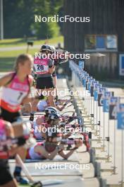 09.09.2023, Ruhpolding, Germany (GER): Lydia Hiernickel (SUI) - German Championships biathlon, sprint women, Ruhpolding (GER). www.nordicfocus.com. © Reichert/NordicFocus. Every downloaded picture is fee-liable.