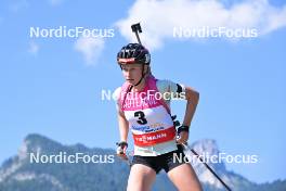 09.09.2023, Ruhpolding, Germany (GER): Julia Tannheimer (GER) - German Championships biathlon, sprint women, Ruhpolding (GER). www.nordicfocus.com. © Reichert/NordicFocus. Every downloaded picture is fee-liable.