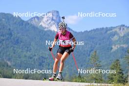 09.09.2023, Ruhpolding, Germany (GER): Anna Krinninger (GER) - German Championships biathlon, sprint women, Ruhpolding (GER). www.nordicfocus.com. © Reichert/NordicFocus. Every downloaded picture is fee-liable.