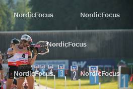 09.09.2023, Ruhpolding, Germany (GER): Sophia Schneider (GER) - German Championships biathlon, sprint women, Ruhpolding (GER). www.nordicfocus.com. © Reichert/NordicFocus. Every downloaded picture is fee-liable.