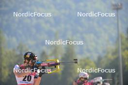 09.09.2023, Ruhpolding, Germany (GER): Vanessa Voigt (GER) - German Championships biathlon, sprint women, Ruhpolding (GER). www.nordicfocus.com. © Reichert/NordicFocus. Every downloaded picture is fee-liable.