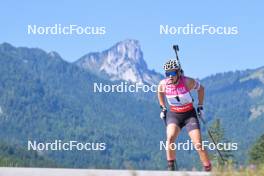 09.09.2023, Ruhpolding, Germany (GER): Josephine Dingelstedt (GER) - German Championships biathlon, sprint women, Ruhpolding (GER). www.nordicfocus.com. © Reichert/NordicFocus. Every downloaded picture is fee-liable.