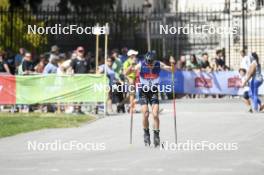 02.09.2023, Annecy, France (FRA): Hugo Lapalus (FRA) - Martin Fourcade Nordic Festival, Annecy (FRA). www.nordicfocus.com. © Authamayou/NordicFocus. Every downloaded picture is fee-liable.