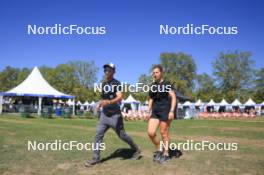 01.09.2023, Annecy, France (FRA): Alexis Boeuf (FRA), expert Equipe 21 - Martin Fourcade Nordic Festival, Annecy (FRA). www.nordicfocus.com. © Manzoni/NordicFocus. Every downloaded picture is fee-liable.