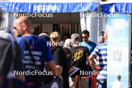 01.09.2023, Annecy, France (FRA): Martin Fourcade (FRA) signs autographs - Martin Fourcade Nordic Festival, Annecy (FRA). www.nordicfocus.com. © Manzoni/NordicFocus. Every downloaded picture is fee-liable.