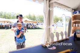 01.09.2023, Annecy, France (FRA): Event Feature: Kid shoots at Green Weez - Martin Fourcade Nordic Festival, Annecy (FRA). www.nordicfocus.com. © Manzoni/NordicFocus. Every downloaded picture is fee-liable.