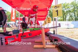 01.09.2023, Annecy, France (FRA): ESF Stand - Martin Fourcade Nordic Festival, Annecy (FRA). www.nordicfocus.com. © Authamayou/NordicFocus. Every downloaded picture is fee-liable.