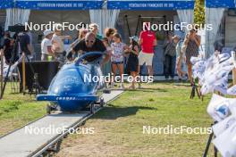 01.09.2023, Annecy, France (FRA): Bobsleigh - Martin Fourcade Nordic Festival, Annecy (FRA). www.nordicfocus.com. © Authamayou/NordicFocus. Every downloaded picture is fee-liable.