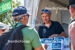 01.09.2023, Annecy, France (FRA): Juerg Capol (SUI, Lenzerheide Stand - Martin Fourcade Nordic Festival, Annecy (FRA). www.nordicfocus.com. © Authamayou/NordicFocus. Every downloaded picture is fee-liable.