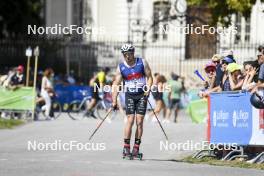 02.09.2023, Annecy, France (FRA): Renaud Jay (FRA) - Martin Fourcade Nordic Festival, Annecy (FRA). www.nordicfocus.com. © Authamayou/NordicFocus. Every downloaded picture is fee-liable.