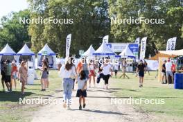 01.09.2023, Annecy, France (FRA): Event Feature: Visitors in the village - Martin Fourcade Nordic Festival, Annecy (FRA). www.nordicfocus.com. © Manzoni/NordicFocus. Every downloaded picture is fee-liable.