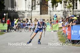 02.09.2023, Annecy, France (FRA): James Clugnet (GBR) - Martin Fourcade Nordic Festival, Annecy (FRA). www.nordicfocus.com. © Authamayou/NordicFocus. Every downloaded picture is fee-liable.