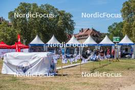 01.09.2023, Annecy, France (FRA): Overview over the village - Martin Fourcade Nordic Festival, Annecy (FRA). www.nordicfocus.com. © Authamayou/NordicFocus. Every downloaded picture is fee-liable.