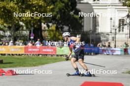 02.09.2023, Annecy, France (FRA): Jules Chappaz (FRA) - Martin Fourcade Nordic Festival, Annecy (FRA). www.nordicfocus.com. © Authamayou/NordicFocus. Every downloaded picture is fee-liable.