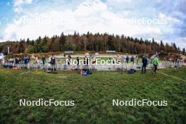 17.09.2023, La Feclaz, France (FRA): Feature: Track atmosphere  - Biathlon Samse Summer Tour, individual, La Feclaz (FRA). www.nordicfocus.com. © Manzoni/NordicFocus. Every downloaded picture is fee-liable.