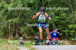 17.09.2023, La Feclaz, France (FRA): Bambou Pallud (FRA) - Biathlon Samse Summer Tour, individual, La Feclaz (FRA). www.nordicfocus.com. © Manzoni/NordicFocus. Every downloaded picture is fee-liable.