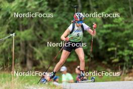 17.09.2023, La Feclaz, France (FRA): Juliette Oliva (FRA) - Biathlon Samse Summer Tour, individual, La Feclaz (FRA). www.nordicfocus.com. © Manzoni/NordicFocus. Every downloaded picture is fee-liable.