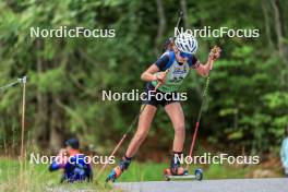 17.09.2023, La Feclaz, France (FRA): Zabou Mellouet Achard (FRA) - Biathlon Samse Summer Tour, individual, La Feclaz (FRA). www.nordicfocus.com. © Manzoni/NordicFocus. Every downloaded picture is fee-liable.