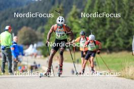 17.09.2023, La Feclaz, France (FRA): Frantzky Perrier (FRA) - Biathlon Samse Summer Tour, individual, La Feclaz (FRA). www.nordicfocus.com. © Manzoni/NordicFocus. Every downloaded picture is fee-liable.