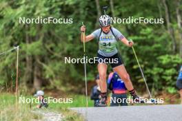 17.09.2023, La Feclaz, France (FRA): Victoria Ardiet (FRA) - Biathlon Samse Summer Tour, individual, La Feclaz (FRA). www.nordicfocus.com. © Manzoni/NordicFocus. Every downloaded picture is fee-liable.