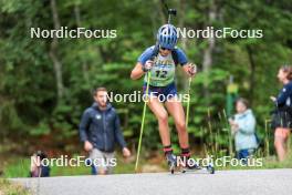 17.09.2023, La Feclaz, France (FRA): Clemence Lepouriel (FRA) - Biathlon Samse Summer Tour, individual, La Feclaz (FRA). www.nordicfocus.com. © Manzoni/NordicFocus. Every downloaded picture is fee-liable.