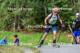 17.09.2023, La Feclaz, France (FRA): Jade Beaudon (FRA) - Biathlon Samse Summer Tour, individual, La Feclaz (FRA). www.nordicfocus.com. © Manzoni/NordicFocus. Every downloaded picture is fee-liable.