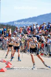 17.09.2023, La Feclaz, France (FRA): Camille Bened (FRA) - Biathlon Samse Summer Tour, pursuit, La Feclaz (FRA). www.nordicfocus.com. © Manzoni/NordicFocus. Every downloaded picture is fee-liable.