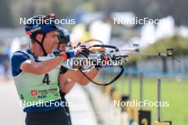 17.09.2023, La Feclaz, France (FRA): Quentin Fillon Maillet (FRA) - Biathlon Samse Summer Tour, pursuit, La Feclaz (FRA). www.nordicfocus.com. © Manzoni/NordicFocus. Every downloaded picture is fee-liable.