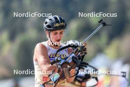 17.09.2023, La Feclaz, France (FRA): Julia Simon (FRA) - Biathlon Samse Summer Tour, pursuit, La Feclaz (FRA). www.nordicfocus.com. © Manzoni/NordicFocus. Every downloaded picture is fee-liable.