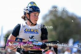 17.09.2023, La Feclaz, France (FRA): Lou Jeanmonnot (FRA) - Biathlon Samse Summer Tour, pursuit, La Feclaz (FRA). www.nordicfocus.com. © Manzoni/NordicFocus. Every downloaded picture is fee-liable.