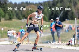 17.09.2023, La Feclaz, France (FRA): Jeremie Bouchex Bellomie (FRA) - Biathlon Samse Summer Tour, pursuit, La Feclaz (FRA). www.nordicfocus.com. © Manzoni/NordicFocus. Every downloaded picture is fee-liable.