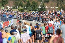 17.09.2023, La Feclaz, France (FRA): Remi Broutier (FRA) - Biathlon Samse Summer Tour, pursuit, La Feclaz (FRA). www.nordicfocus.com. © Manzoni/NordicFocus. Every downloaded picture is fee-liable.