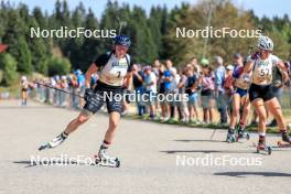 17.09.2023, La Feclaz, France (FRA): Lou Jeanmonnot (FRA) - Biathlon Samse Summer Tour, pursuit, La Feclaz (FRA). www.nordicfocus.com. © Manzoni/NordicFocus. Every downloaded picture is fee-liable.