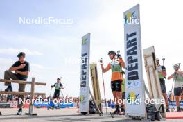 17.09.2023, La Feclaz, France (FRA): Emilien Claude (FRA) - Biathlon Samse Summer Tour, pursuit, La Feclaz (FRA). www.nordicfocus.com. © Manzoni/NordicFocus. Every downloaded picture is fee-liable.