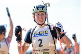 17.09.2023, La Feclaz, France (FRA): Justine Braisaz-Bouchet (FRA) - Biathlon Samse Summer Tour, pursuit, La Feclaz (FRA). www.nordicfocus.com. © Manzoni/NordicFocus. Every downloaded picture is fee-liable.