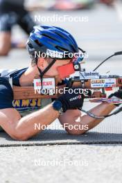 17.09.2023, La Feclaz, France (FRA): Sverre Dahlen Aspenes (NOR) - Biathlon Samse Summer Tour, pursuit, La Feclaz (FRA). www.nordicfocus.com. © Manzoni/NordicFocus. Every downloaded picture is fee-liable.