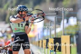 17.09.2023, La Feclaz, France (FRA): Remi Broutier (FRA) - Biathlon Samse Summer Tour, pursuit, La Feclaz (FRA). www.nordicfocus.com. © Manzoni/NordicFocus. Every downloaded picture is fee-liable.