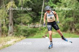 16.09.2023, La Feclaz, France (FRA): Julia Simon (FRA) - Biathlon Samse Summer Tour, sprint, La Feclaz (FRA). www.nordicfocus.com. © Manzoni/NordicFocus. Every downloaded picture is fee-liable.