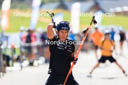 15.09.2023, La Feclaz, France (FRA): Quentin Fillon Maillet (FRA) - Biathlon Samse Summer Tour, training, La Feclaz (FRA). www.nordicfocus.com. © Manzoni/NordicFocus. Every downloaded picture is fee-liable.